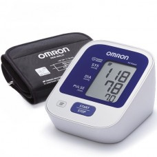 Автоматичний тонометр Omron M2 BASIC HEM 7121-ALRU з віялоподібною манжетою 22-42 см і адаптером мережі