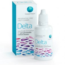 Очищувач для жорстких контактних лінз Delta Cleaner 20 ml (шампунь), Cooper Vision, Великобританія