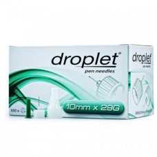 Голки для інсулінових шприц-ручок Droplet 10 мм х 29G, 10 шт.