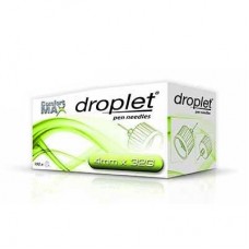 Голки для інсулінових шприц-ручок Droplet 4 мм x 32G, 10 шт.