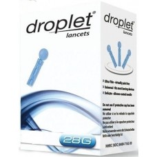 Ланцет медичний стерильний Droplet 28G 10 шт.