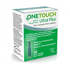 Тест-смужки One Touch Ultra Plus 50 шт.