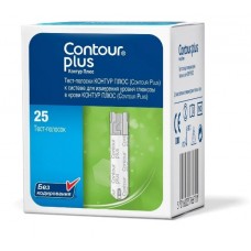 Тест-смужки Contour Plus 25 шт.