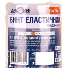 Бинт еластичний Алком 80мм х 3м