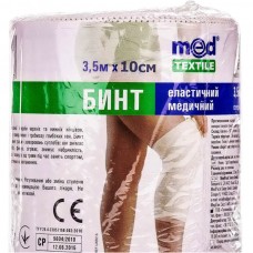 Бинт еластичний Med textile 3,5 м x 10 см (02x100x3,5)