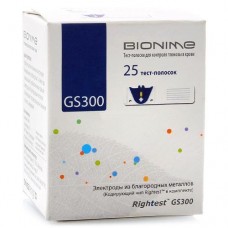 Тест-полоски Bionime Rightest GS300 25 шт.