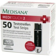 Тест-смужки MEDISANA MediTouch-2 50 шт.