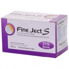 Інсулінові голки Fine Ject (Файн Джект) 6 мм