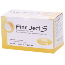 Інсулінові голки Fine Ject (Файн Джект) 8 мм