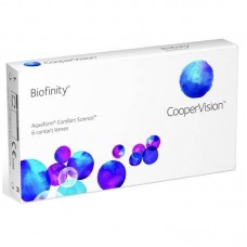 Силікон-гідрогелеві контактні лінзи Biofinity (+6.0)