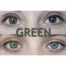Цветные контактные линзы Neo Vision Silicos Green (-1.00)