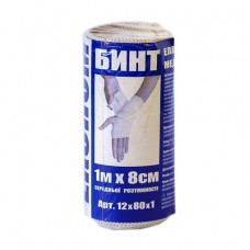 Бинт еластичний медичний Mdetextile економ  1,0 м х 8 см