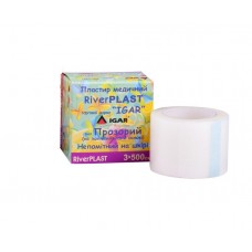 Пластир медичний RiverPlast прозорий 3х500 см.
