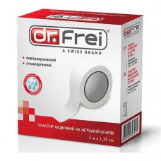 Пластир медичний на нетканній основі Dr. Fre 5м х 1.25см