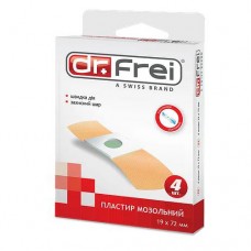 Пластир мозольний Dr. Frei 19х72 мм, 4 шт