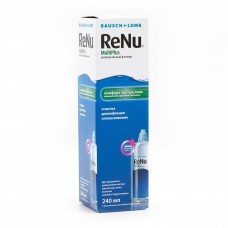 Багатофункціональний розчин для контактних лінз Renu Multi Plus 240 мл
